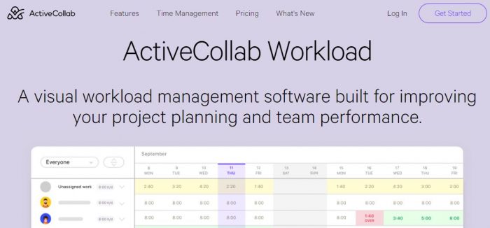 ActiveCollab Workload