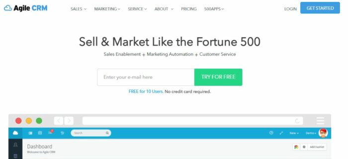 free crm software for sales